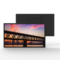 Machine d'information interactive tout-en-un de type K avec écran tactile LCD de 32 pouces, murale, pour les entreprises