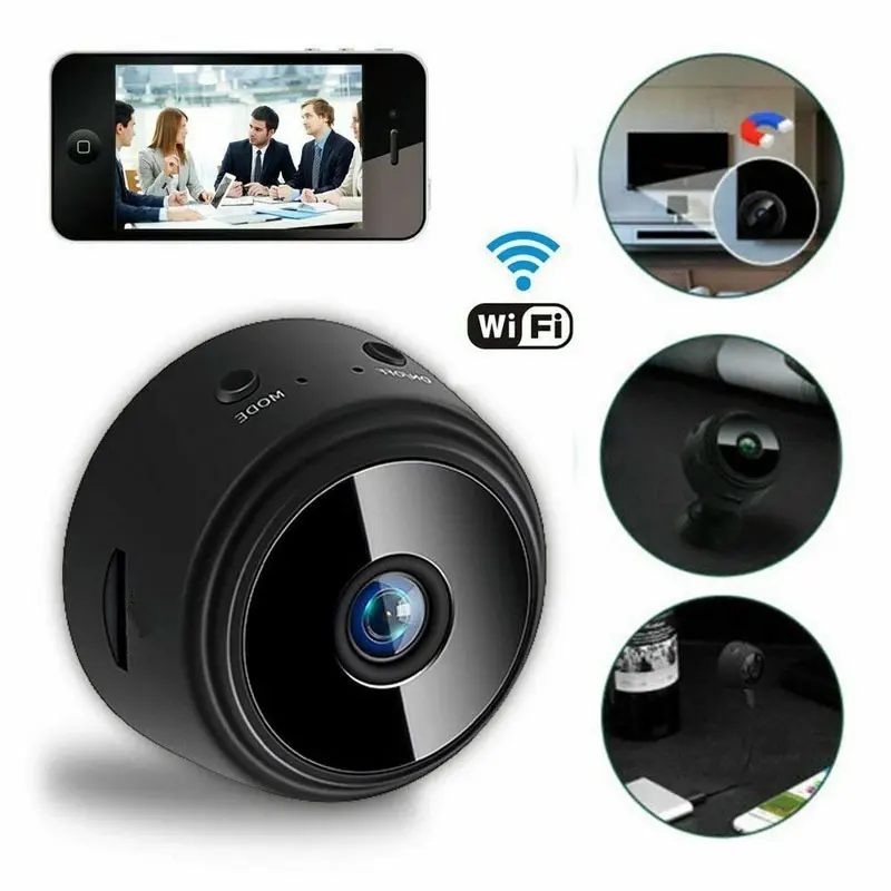 Wifi A9 Hd 1080P Mobiele Auto Bewakingscamera 'S Sensor Camcorder Smart Home Draadloze Nachtzicht Bewaking Bewakingscamera