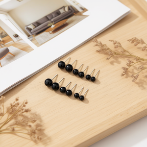 BISUTERIAS Set di 12 Orecchini a Perno in Acciaio Inossidabile con Perle, Gioielli alla Moda per Donne - Product Image 3