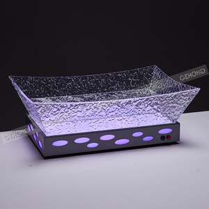 Présentoir Réfrigéré Électrique en Acrylique Transparent pour Aliments Froids, Sushi, Fruits <span class=keywords><strong>de</strong></span> <span class=keywords><strong>Mer</strong></span>, Desserts, Buffets, Hôtels, Restaurants et Traiteurs - Product Image 3