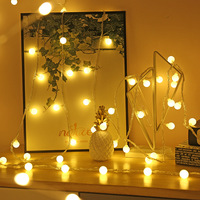 Guirlande lumineuse LED de Noël Offre Spéciale de 3m pour la maison, décorations de fête de balcon Lumières de Noël LED
