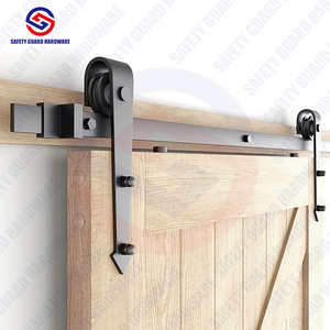 ระบบบานเลื่อนประตูไม้บานเลื่อนคู่ประตูบานเลื่อนอุปกรณ์เสริมจาก USA - Product Image 4