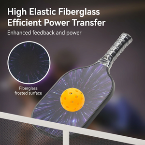 Pala de Pickleball de Primera Calidad con Superficie Texturizada de Alta Fricción, Núcleo de Panal de Abeja de 16 mm para Jugadores Avanzados, Control Extremo del Efecto - Product Image 4