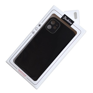 Boîtes d'emballage pour étuis de téléphone portable en papier avec fenêtres transparentes en PVC, personnalisées pour la vente au détail, à suspendre au mur - Product Image 5