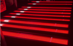 Polarlights <span class=keywords><strong>LED</strong></span> Wall Washer Outdoor <span class=keywords><strong>LED</strong></span> RGB Strobe avec barre de givre électronique Lumières stroboscopiques pour Show Concert Event Party - Product Image 4