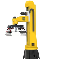 Palettiseur robotique collaboratif en condition d'occasion, composants du noyau de l'empileur du robot, y compris le moteur, boîte de vitesses, pompe PLC pour la ferme et la vente au détail
