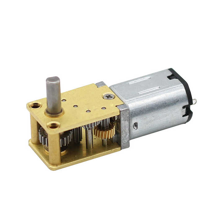 オープンギアボックス減速機付きN20マイクロ電気DCモーター12VDC