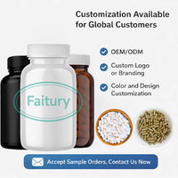 Suplemen Kapsul Maca Faitury OEM Private Label Ekstrak Akar Maca Hitam untuk Pria