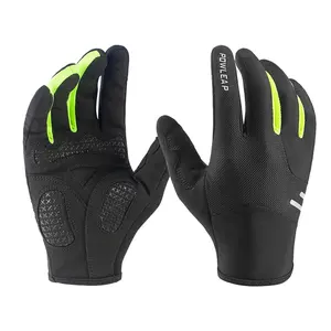 Thin breathable mesh bike gloves full finger bicycle cycling MTB BMX grip gloves for youth/adult