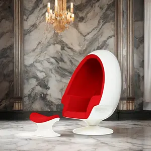 Elegante lounge hotel stile moderno in lana giapponese hotel lounge mobili chaise lounge marrone divano sedia