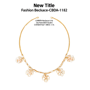 สร้อยคอประดับลูกปัดแฟชั่น "New Title" - รุ่น CBBA-1182 - Product Image 2