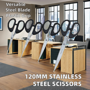Ciseaux de bureau en acier inoxydable multi-tailles pour la maison et le bureau, en gros et en stock - Product Image 2