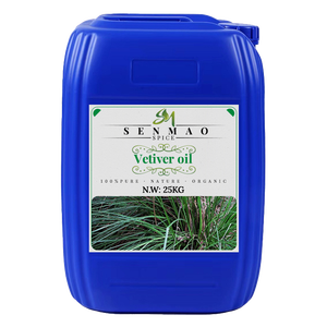 น้ำมันเวติเวอร์ออร์แกนิคบริสุทธิ์ กลิ่นหอมจากธรรมชาติ น้ำมันหอมระเหยแท้ ผู้ผลิต OEM สำหรับเทียนหอม น้ำหอม สบู่ ผลิตภัณฑ์ดูแลเส้นผม ผิวกาย และบำรุงผิว - Product Image 1