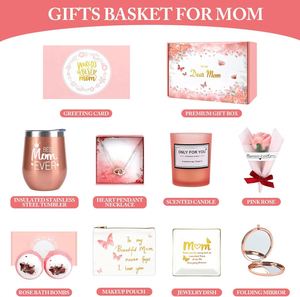 Specially Birthday <b>Presents</b> for Mom Mother's Day Gifts for Mom From Daughter Son Unique Relaxing Spa Gifts Basket for Mom - Product Image 6