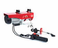 Treuil électrique compact YUFEI 220V de 1M, 2M, 10M avec bouton d'arrêt d'urgence pour levage en entrepôt
