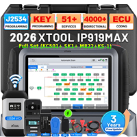 XTOOL IP919MAX 100% Original, ensemble complet + programmeur de clés de voiture KC501, outil de programmation ECU J2534, scanner de diagnostic de tous les systèmes