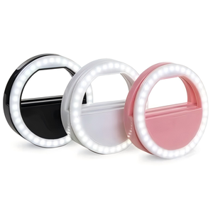36 LED <span class=keywords><strong>Selfie</strong></span> <span class=keywords><strong>Ring</strong></span> <span class=keywords><strong>Light</strong></span> pour Smartphone Boîte en plastique durable à 3 niveaux de luminosité - Product Image 2