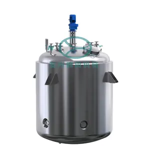 Reator de alta pressão de alta pressão de preço de tanque de recipiente de reator de mistura química de aço inoxidável personalizado