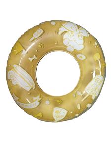 Flotador Inflable de PVC para Piscina, <span class=keywords><strong>Mini</strong></span> Anillo de Natación Amarillo con Diseño de Dibujos Animados, Juguete para Niños - Product Image 3