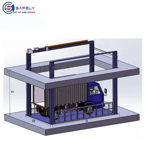 Thiết Bị Nâng Cần Thiết Cho Khách Hàng Giá Xuất Xưởng Thang Máy Ô Tô Hệ Thống Đỗ Xe Đạp De Carga Thang Máy Xe 4 Cột Thủy Lực