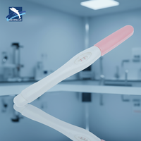 Prueba de Embarazo HCG DEEPBLUE, Kits de Prueba de Diagnóstico Rápido de Flujo Medio, Aprobado por CE0123