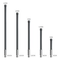 Prix usine antenne Lora 144/430MHz 9dBi grand Angle omnidirectionnel en fibre de verre Adsb antenne Station de Base antenne pour HAM Radio