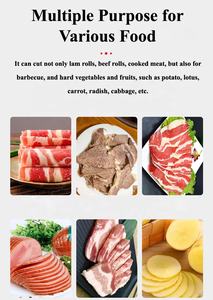 เครื่องหั่นเนื้อสัตว์กึ่งอัตโนมัติขนาด10นิ้ว12นิ้ว,พร้อมใบมีดทนทาน250มม./300มม. สำหรับหลากหลาย - Product Image 6