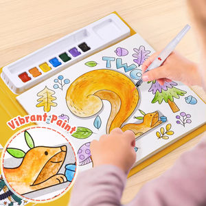 Joycat Hot Selling Schattige MAGIC Waterverfboeken Magische Waterpen Boek Water Onthullende Kleurboek voor Kinderen - Product Image 2