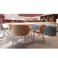 Comptoir de présentation de nourriture moderne au design spécial pour restaurant, boutique de desserts, bar, comptoir à glaces, comptoir à gâteaux, café