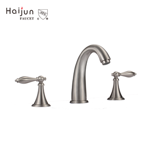 Due Maniglie Diffuso 8 pollici <span class=keywords><strong>Rubinetto</strong></span> Del Bagno Cromo 3 <span class=keywords><strong>Pezzi</strong></span> Rubinetti Del Bacino Del Lavabo Lavandino <span class=keywords><strong>Rubinetto</strong></span> - Product Image 2