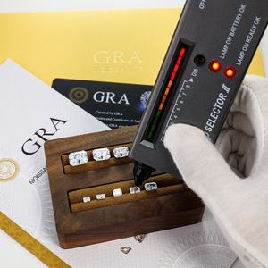 Piedras Sueltas de Moissanita de Alta Calidad, Creadas en Laboratorio, Forma Radiante, DEF VVS1, Certificadas por Terceros, para la Elaboración de Anillos, Gran Venta - Product Image 3