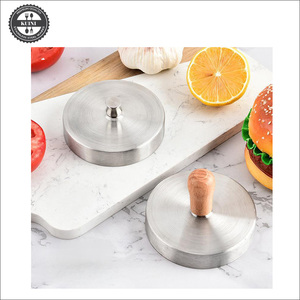 DIY 친환경 주방용 304 스테인리스 스틸 밥볼 샌드위치 오믈렛 몰드 버거 패티 사계절용 수동 햄버거 프레스 - Product Image 5