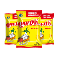 Poudre d'assaisonnement d'oignon HALAL africaine séchée et mélangée 10g/sachet de haute qualité pour la cuisine - Meilleure vente
