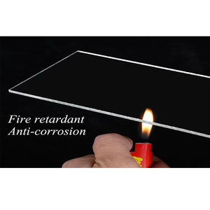 Polycarbonate <b>Plastic</b> <b>Sheet</b>, PC Endurance Board for DIY Greenhouse Awning Canopy, 2.0mm Thick Flame Retardant Impact Resistant - Product Image 5