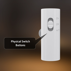 Có thể sạc lại cảm biến chuyển động đêm đèn trong nhà, chuyển đổi vật lý, 12 Led Stick trên đèn - Product Image 5