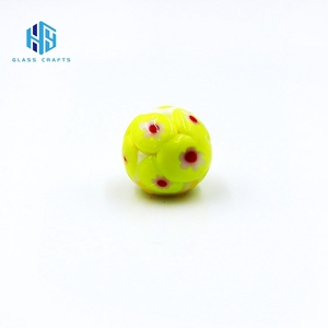 Venta en Línea de Cuentas de Vidrio Murano Hechas a Mano, Cuentas de Cristal Millifiori de Colores de 14mm/16mm/18mm/20mm - Product Image 4