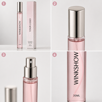Parfum en stylo fin Pastel 35ml, format voyage, parfum de luxe Fresh Winkshow, longue durée, huile de parfum en vrac, collection Smart