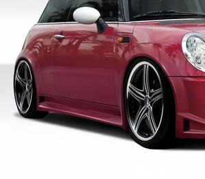 Nuovo Set da 6 Pezzi Paraurti Anteriore e Parafanghi Z in Duraflex per <span class=keywords><strong>Mini</strong></span> Cooper <span class=keywords><strong>S</strong></span>/R50/R53 2002-2006 e Convertibile 2005-2008 - Product Image 2