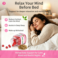 Bonbons à l'ashwagandha pour la relaxation, le sommeil, la croissance et le soutien du système immunitaire