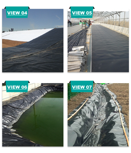 Schwarze HDPE-Geomembran Teichfolie Schutzunterlage Flexibel Vorgeschnitten für Wassergärten Koi-Teiche & Bäche - Product Image 5