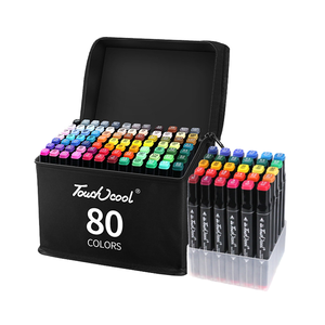 Set di <span class=keywords><strong>pennarelli</strong></span> per l'arte della pittura permanente a base di <span class=keywords><strong>alcool</strong></span> a 80 colori - Product Image 4