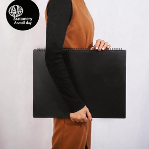 Carpeta para Partituras <span class=keywords><strong>A3</strong></span>, Carpeta de PP de Varias Páginas, Personalizable, Negra - Product Image 1