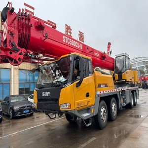 <span class=keywords><strong>Grúa</strong></span> sobre <span class=keywords><strong>Camión</strong></span> SANY STC500C5-8 de 50 Toneladas, 5 Secciones, Pluma de 44.5m, Ancho de 2.55m, Motor, Caja de Cambios, Bomba, Modelo 2026, Certificada para Construcción - Product Image 2