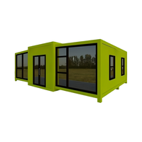 Maison modulaire préfabriquée de 20 à 40 pieds Maison en conteneur extensible de 20 à 40 pieds Plans de 3 chambres à coucher pour supermarché Immeuble de bureaux Cuisine