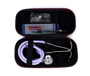 Eva Case For Doctors Cardiology Usb Telemedicine Digital Blood Pressure Monitor Littmann Electronic Stethoscope Classic Iii