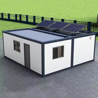 Maison conteneur préfabriquée en acier de Chine, conteneur plat intelligent et mobile de 20 pieds, bureau à domicile contemporain et respirant