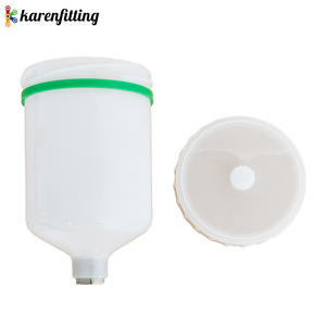 Pistola de Pulverización Neumática de 1.4 mm con Vaso de 600 ml, Pistola de Aire Profesional de Alimentación por Gravedad para Imprimación Automotriz y Herramienta de Pulverización de Pintura - Product Image 3