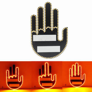 Factory Wholesale Price Car Accessories <b>Lights</b> Supercool Car Middle <b>Finger</b> <b>Light</b> Desture Led Car Gesture <b>Light</b> - Product Image 6