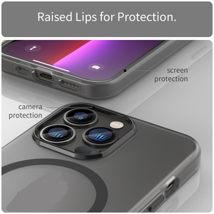 New Matte Frosted Mềm Từ Trường Hợp Điện Thoại Cho Iphone 15 Promax 14 Pro 13 12 11 - Product Image 4