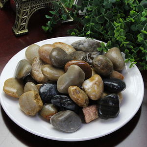 Galets naturels écologiques non polis pour la décoration intérieure et extérieure - Product Image 1
